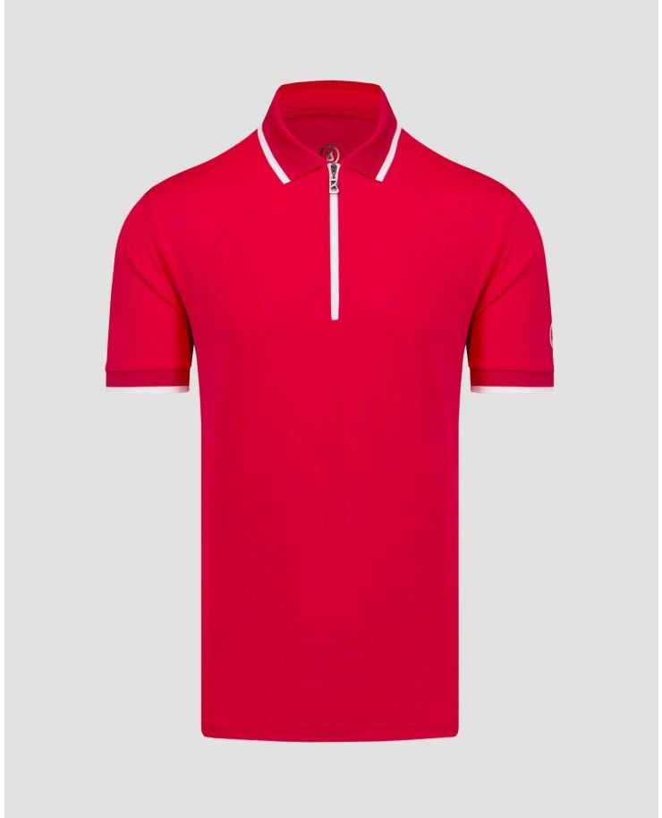 Polo rouge pour hommes BOGNER Cody