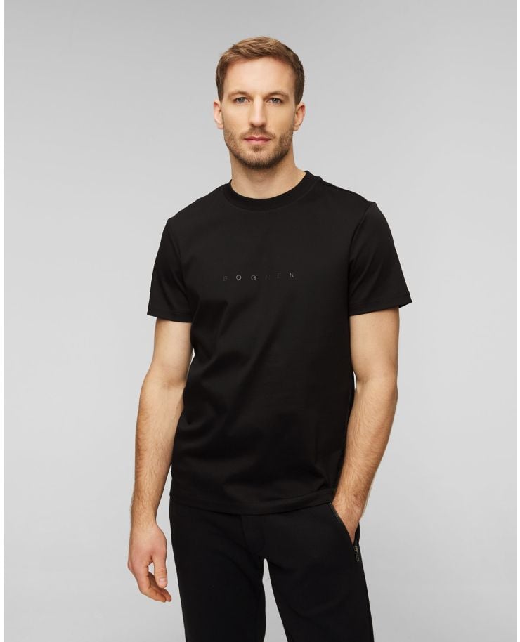 T-shirt nera da uomo BOGNER Ryan