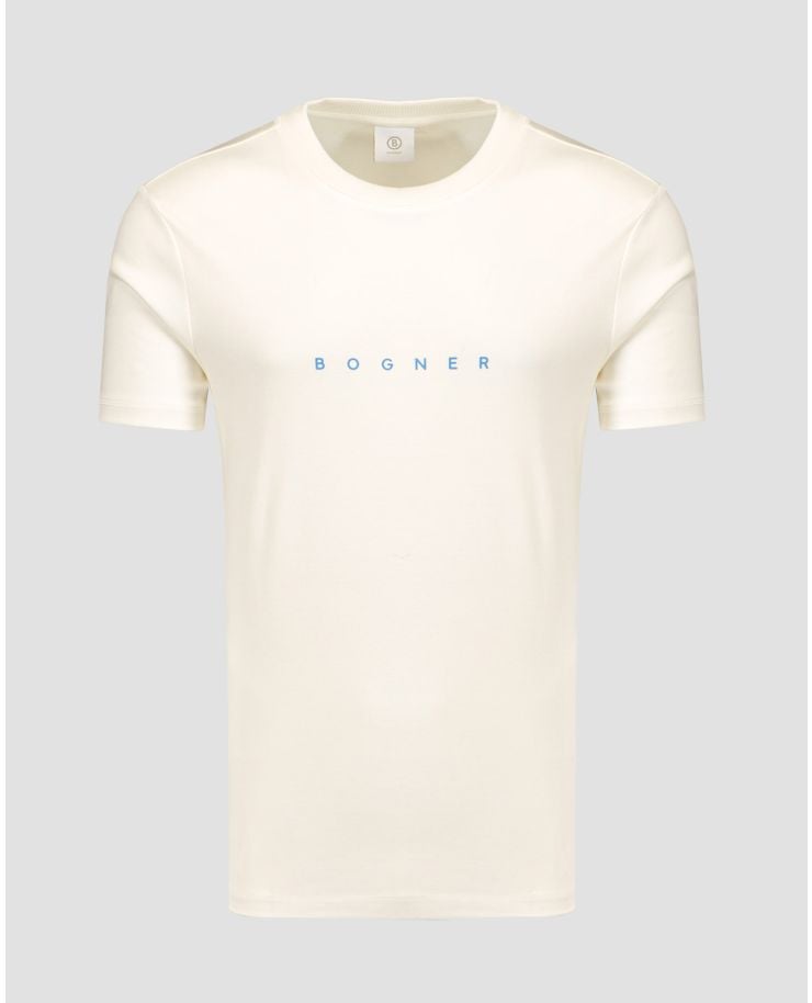 T-shirt blanc pour hommes BOGNER Ryan 