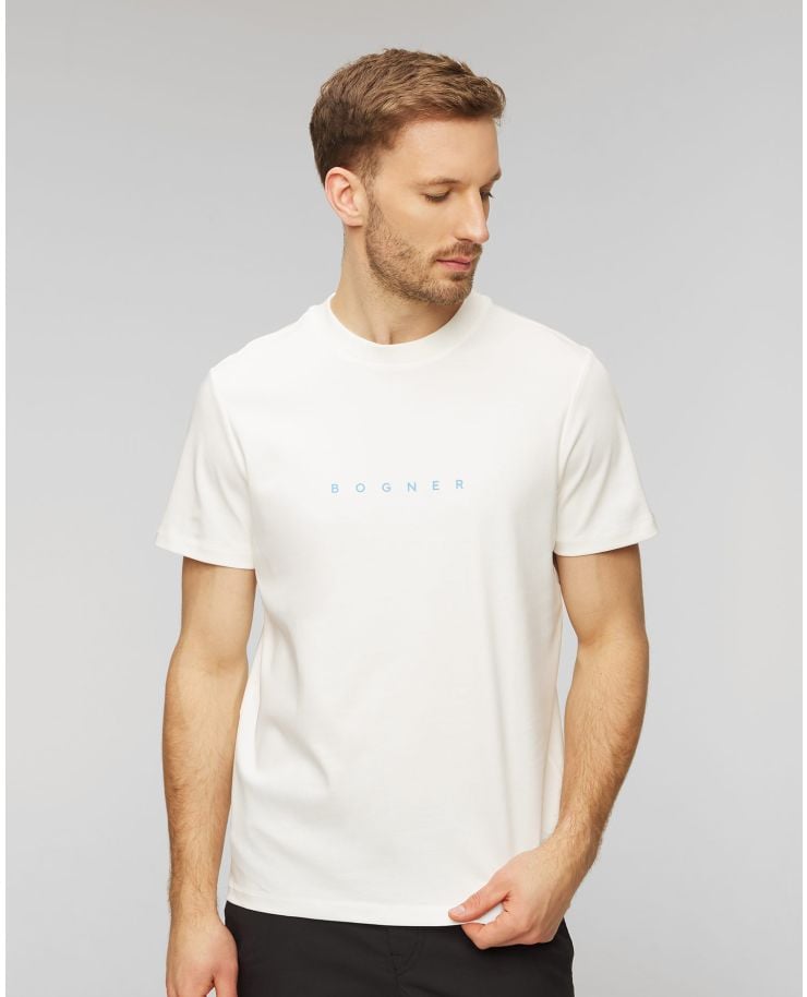 T-shirt blanc pour hommes BOGNER Ryan 