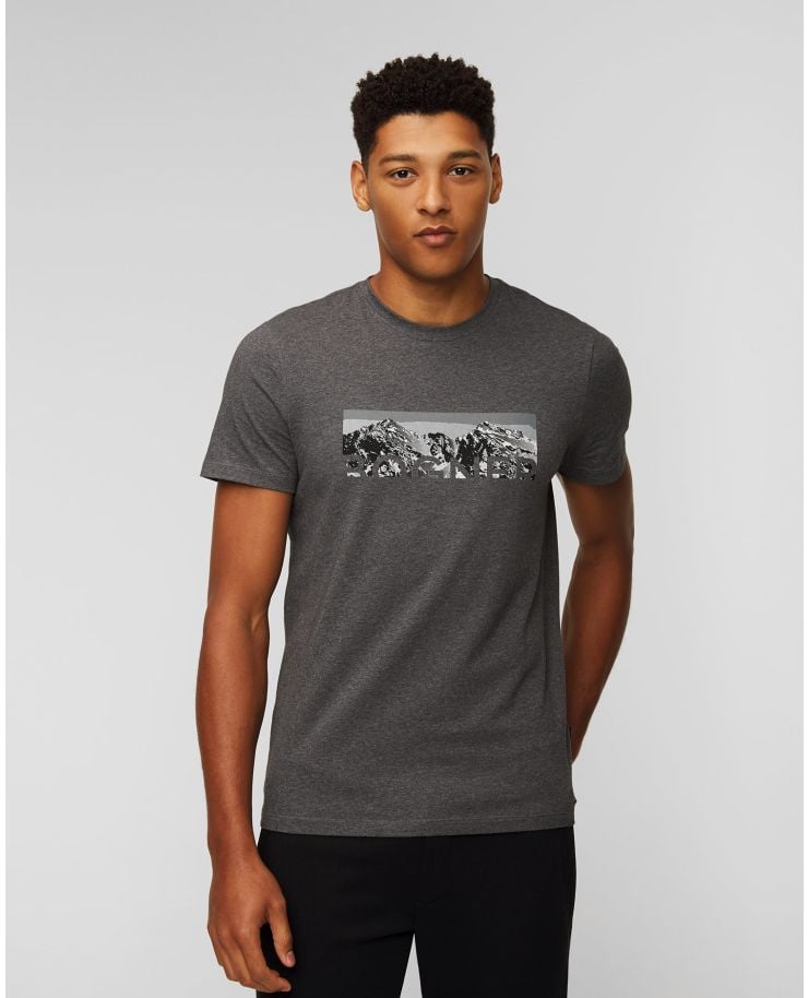 T-shirt gris pour hommes BOGNER Roc