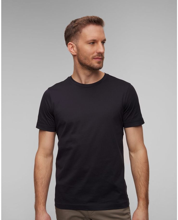 T-shirt noir pour hommes BOGNER Aaron-1 