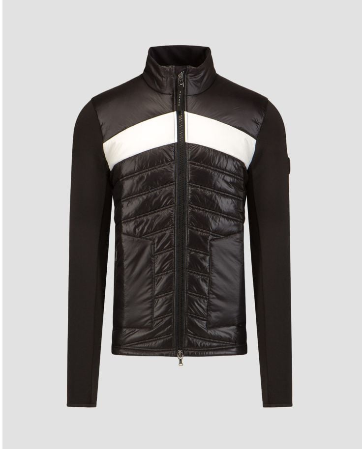 Men's black hybrid jacket BOGNER Kolya