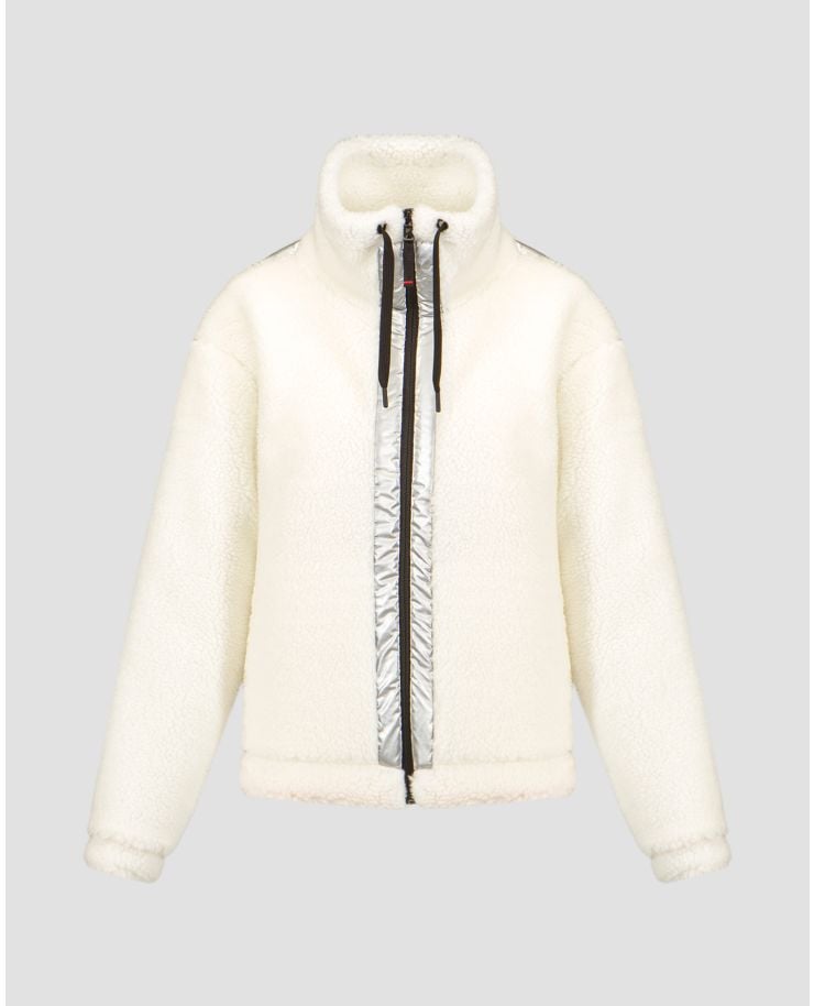 Jachetă de blană pentru femei BOGNER FIRE+ICE Ninetta2 - alb