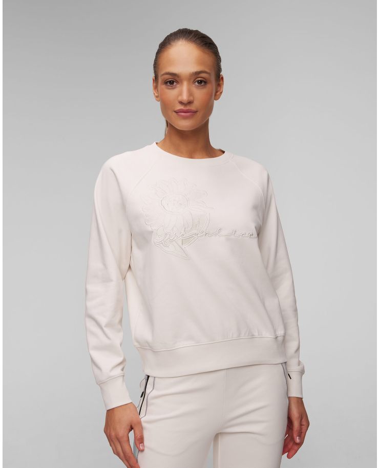 Sweat-shirt blanc pour femmes BOGNER FIRE+ICE Ramira4