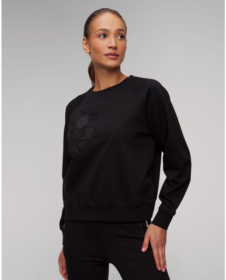 Sweat-shirt noir pour femmes BOGNER FIRE+ICE Ramira4