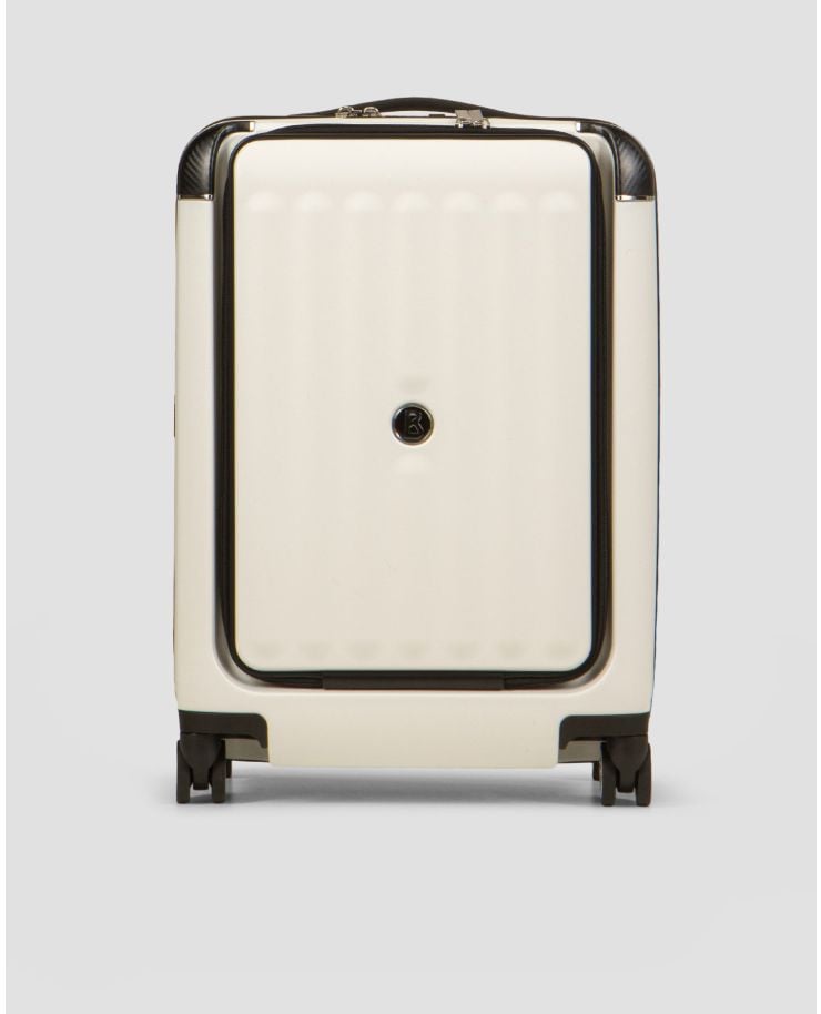 Biała walizka kabinowa BOGNER Piz Deluxe Pro Small Hard C55 38 l