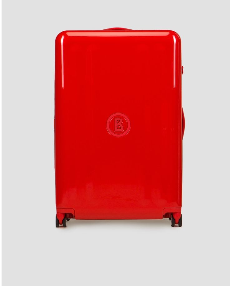 Red suitcase BOGNER Piz Large Hard C75 95 l