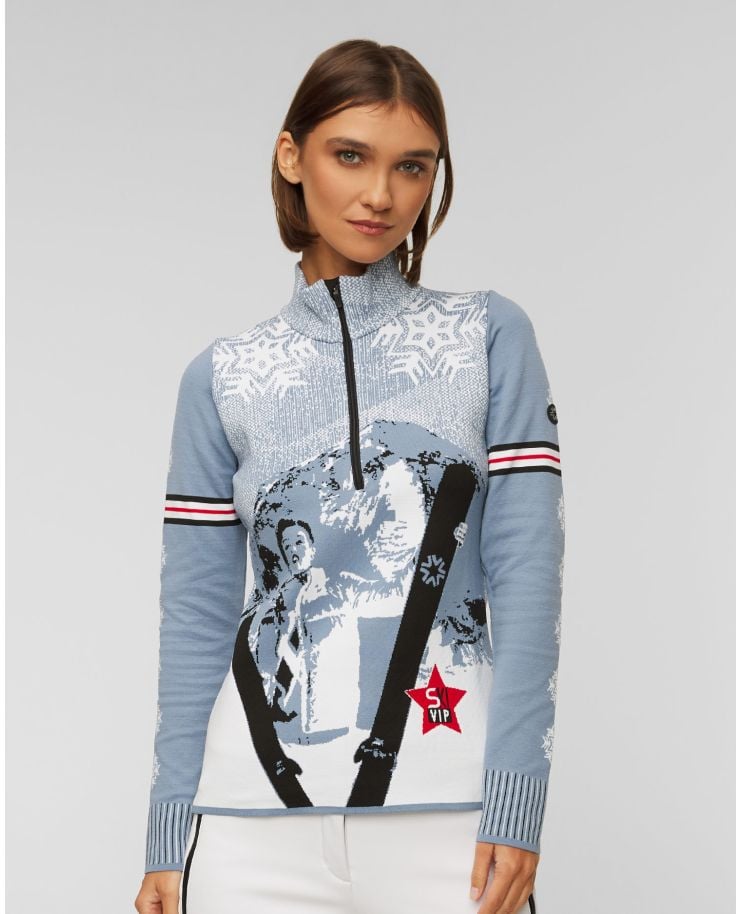 Bluză cu guler înalt de schi pentru femei Newland Auriga