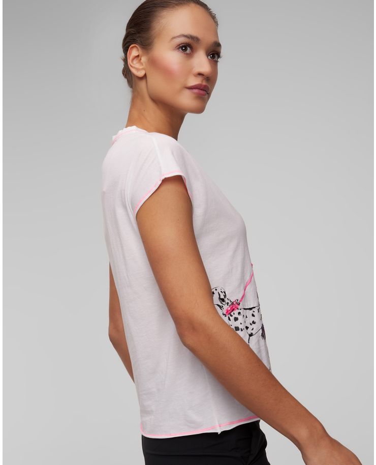 T-shirt imprimé blanc pour femmes Sportalm