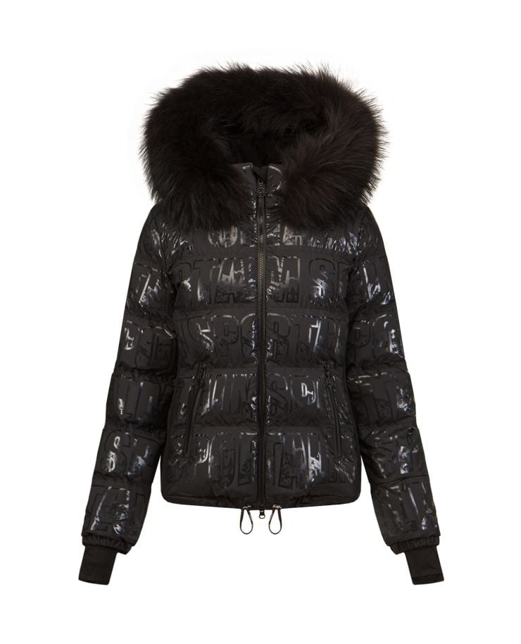 SPORTALM ski jacket with a fur