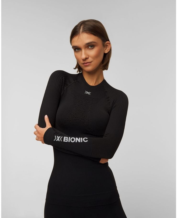 Maglietta a maniche lunge termoattiva nera da donna X-Bionic Energy Accumulator 4.0 LG SL