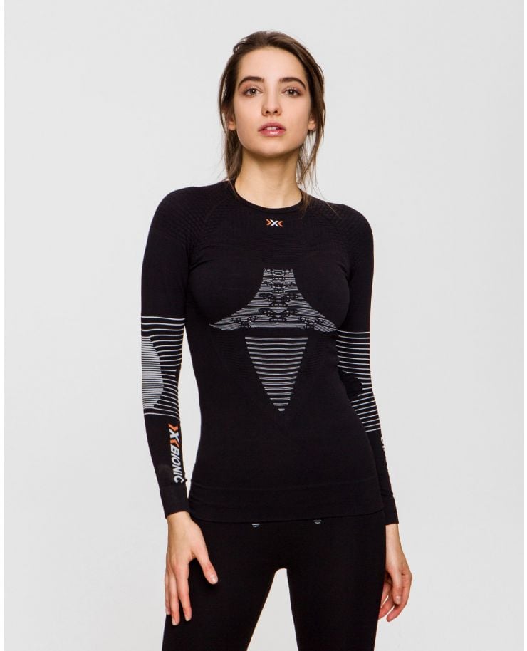 L Nero/Antracite X-Bionic Lady Invent Uw Shirt Long_Sl Donna 