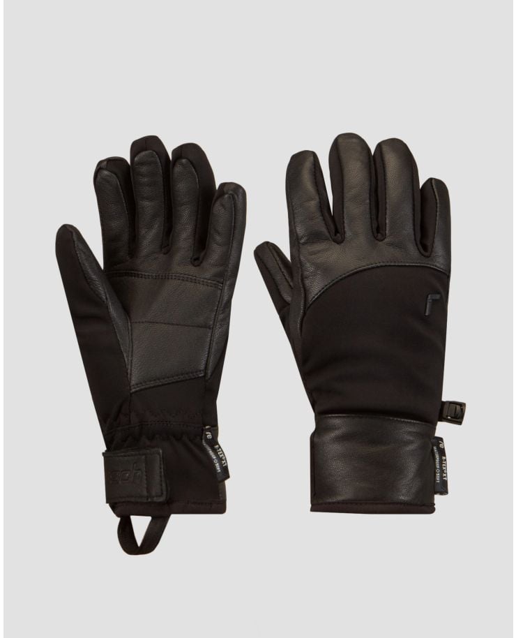 Women's black ski gloves Reusch Beatrix R-TEX® XT