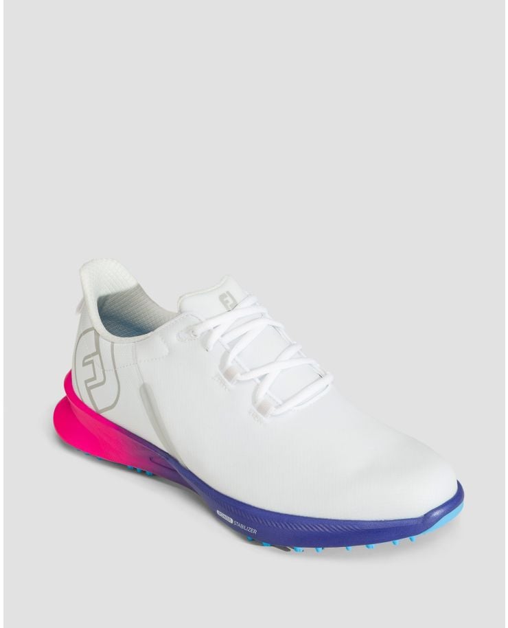 Chaussures de golf blanches pour hommes FootJoy Fj Fuel Sport 