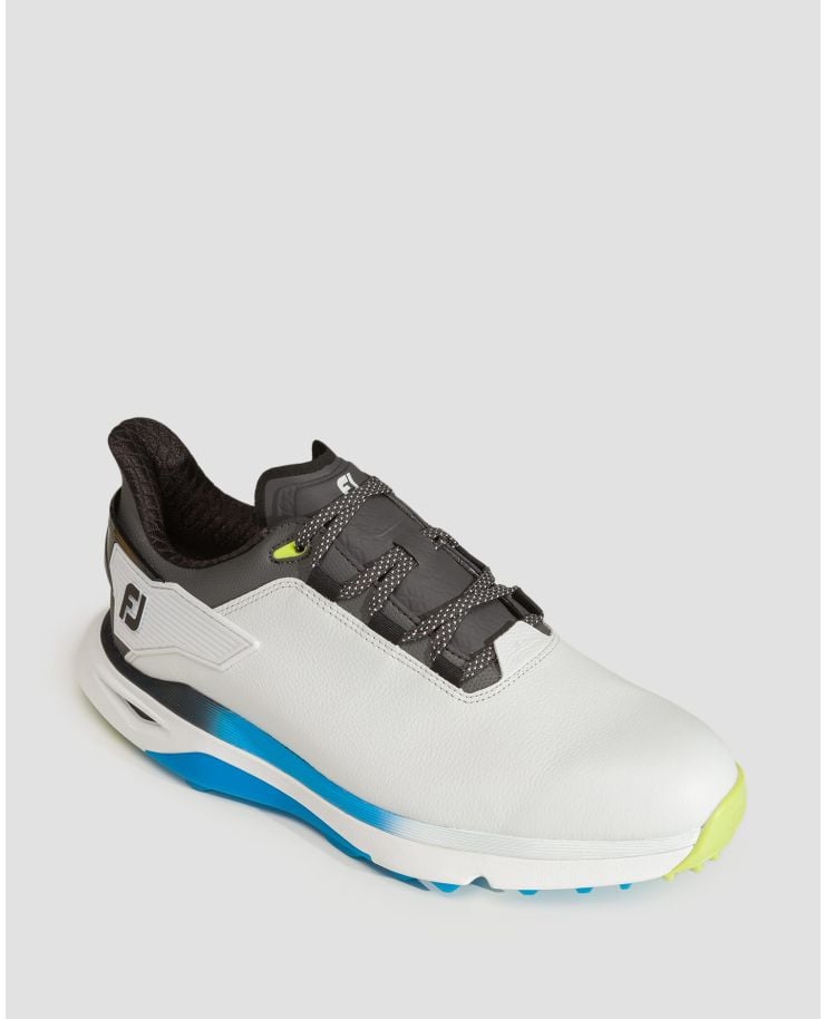 Chaussures de golf blanches et noires pour hommes FootJoy Pro SLX Carbon 
