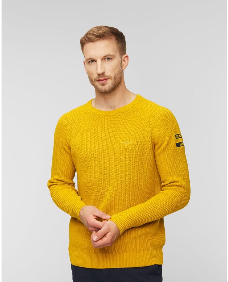 Men's sweatshirt Aeronautica Militare Yellow