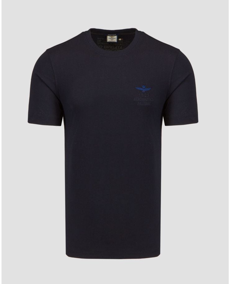 Pánské tričko Aeronautica Militare v Tmavě Modrém barevném odstínu