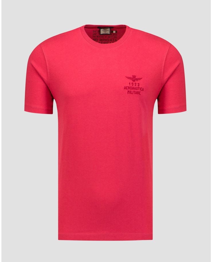 T-shirt pour hommes Aeronautica Militare Rose