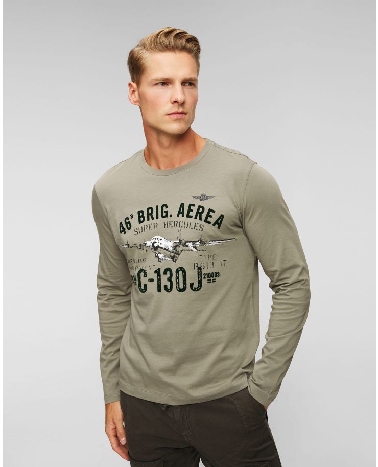 Men's long-sleeved T-shirt Aeronautica Militare