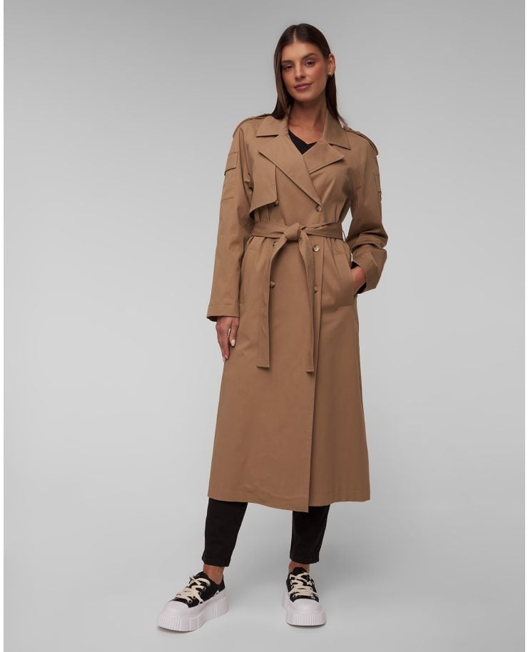 Women's brown coat Aeronautica Militare