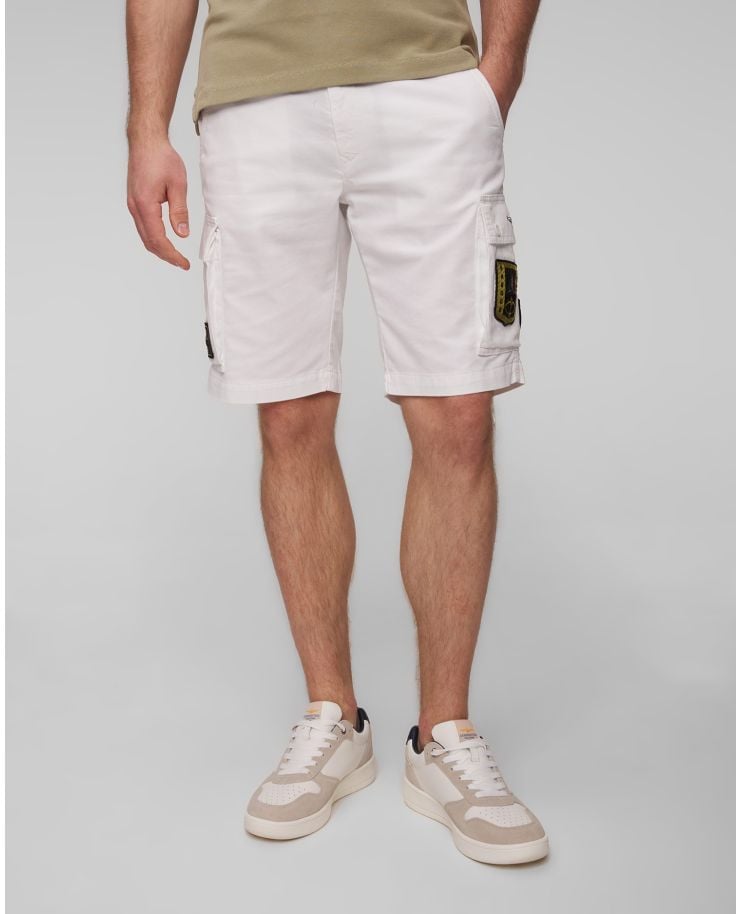 Men’s white shorts Aeronautica Militare