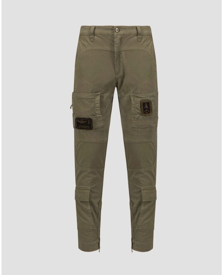 Pantaloni cargo verzi pentru bărbați Aeronautica Militare