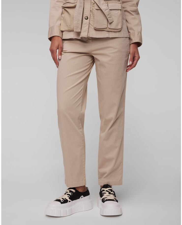 Pantaloni beige da donna Aeronautica Militare