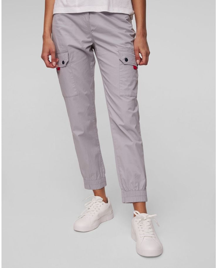 Women's grey cargo trousers Aeronautica Militare