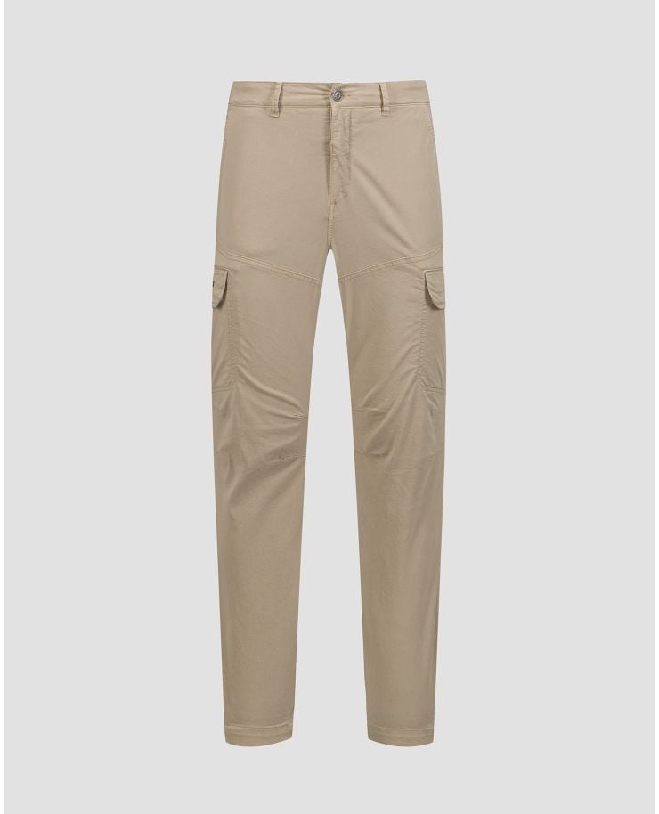 Men's beige trousers Aeronautica Militare