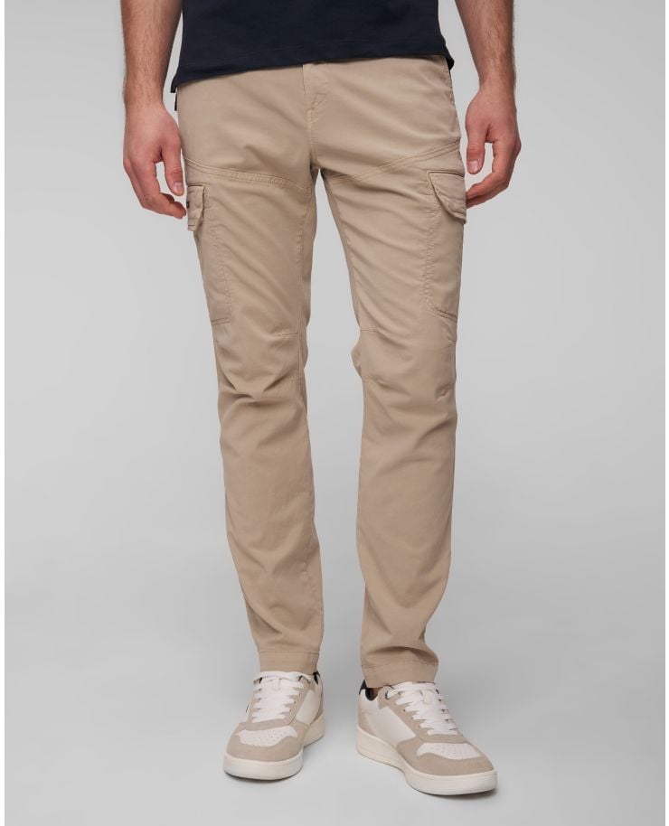 Pantalon beige pour hommes Aeronautica Militare