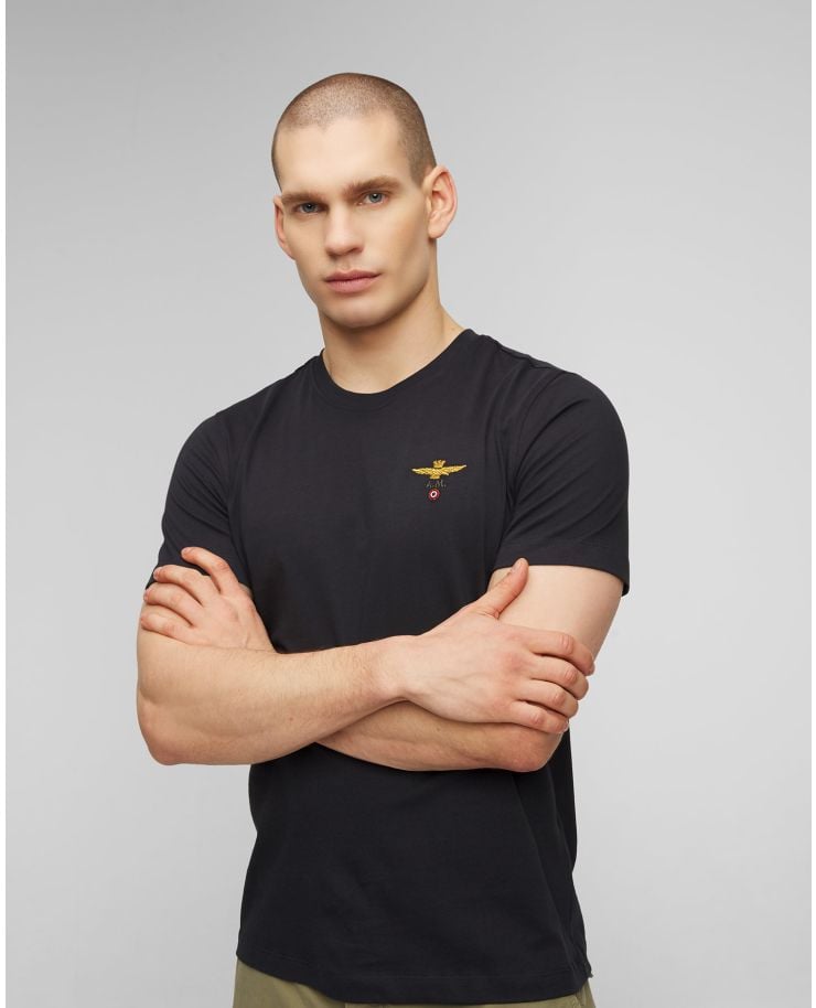 Men’s navy blue T-shirt Aeronautica Militare