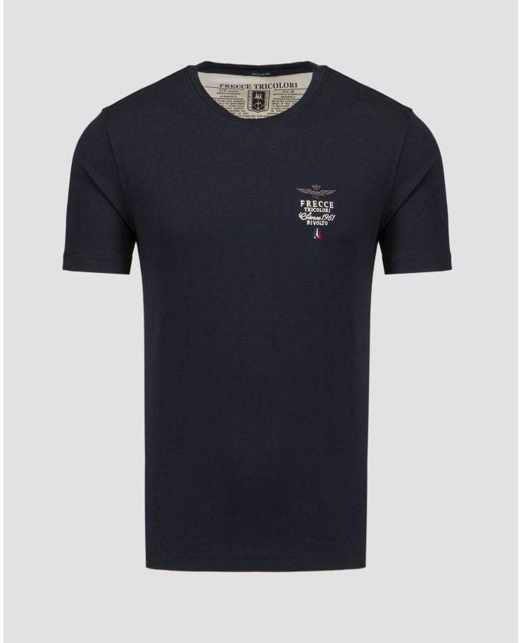 Aeronautica Militare Herren-T-Shirt in Marineblau