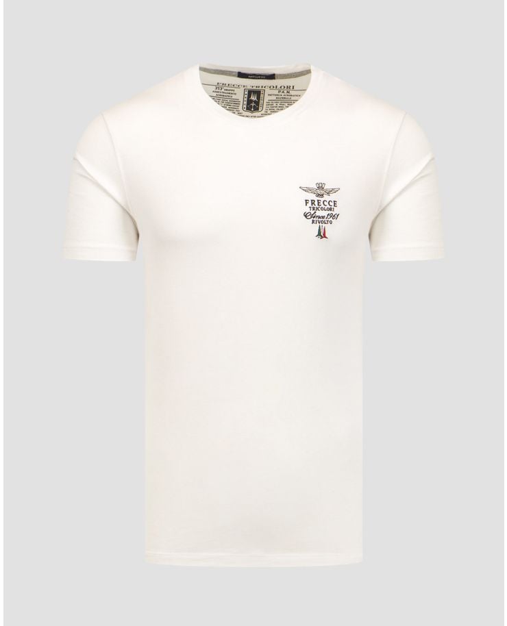 White men's T-shirt Aeronautica Militare