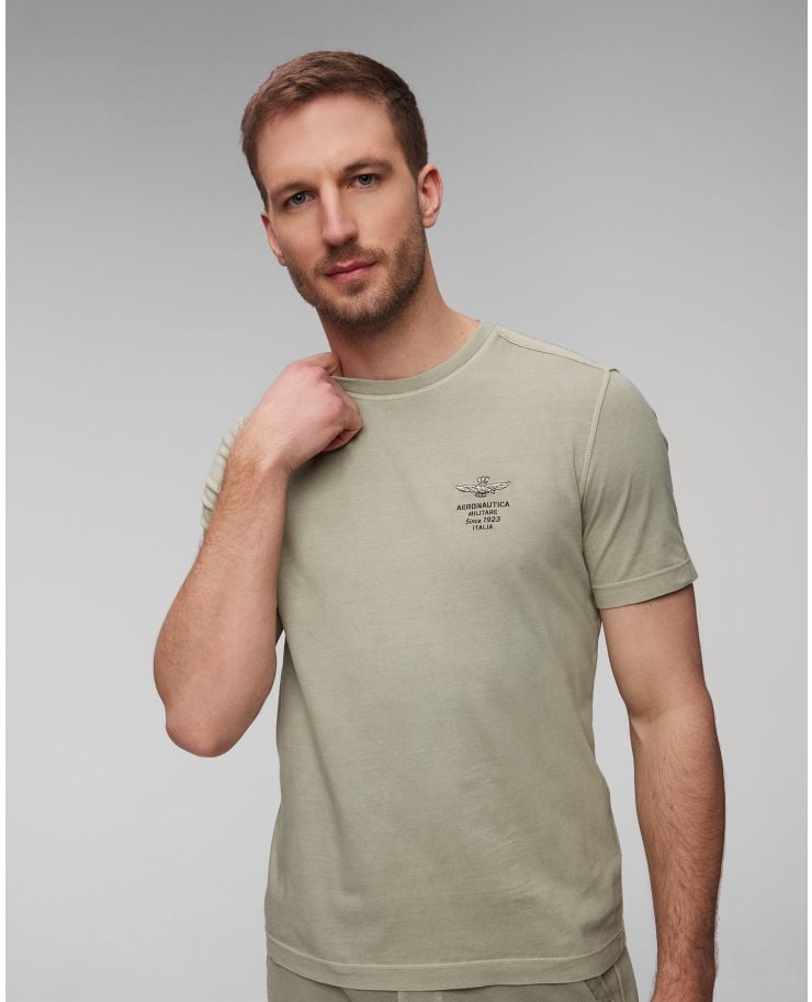 Tricou verde pentru bărbați Aeronautica Militare