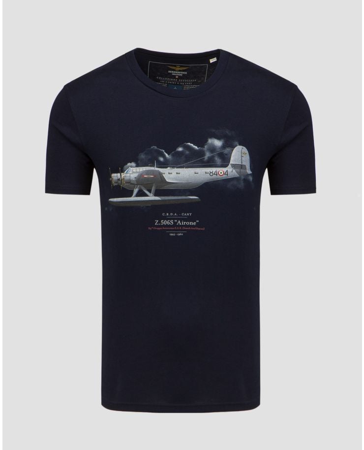 Men's navy blue T-shirt Aeronautica Militare
