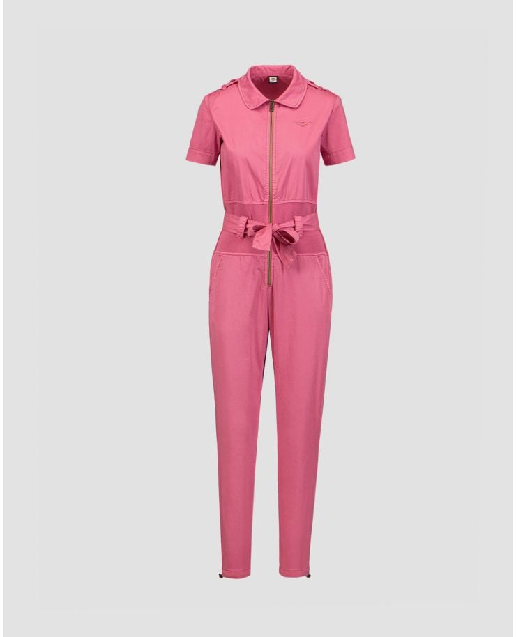 Women's pink jumpsuit Aeronautica Militare