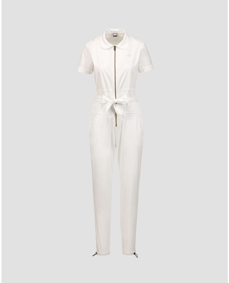 Women's white jumpsuit by Aeronautica Militare 