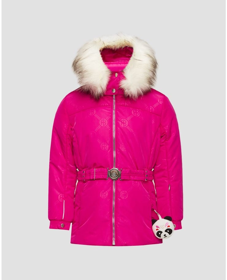 Růžová dívčí lyžařská bunda Poivre Blanc JUNIOR