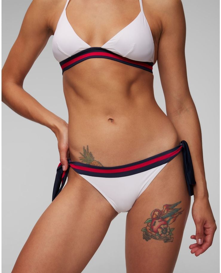 Women's white bikini bottom Vilebrequin Flamme
