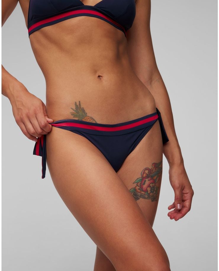 Women's navy blue bikini bottom Vilebrequin Flamme