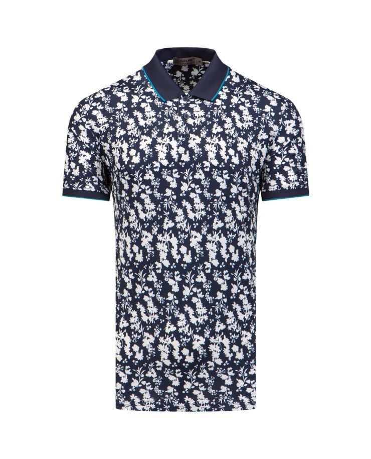 Polo tričko G/Fore Blossom Rib Collar Tech Jersey