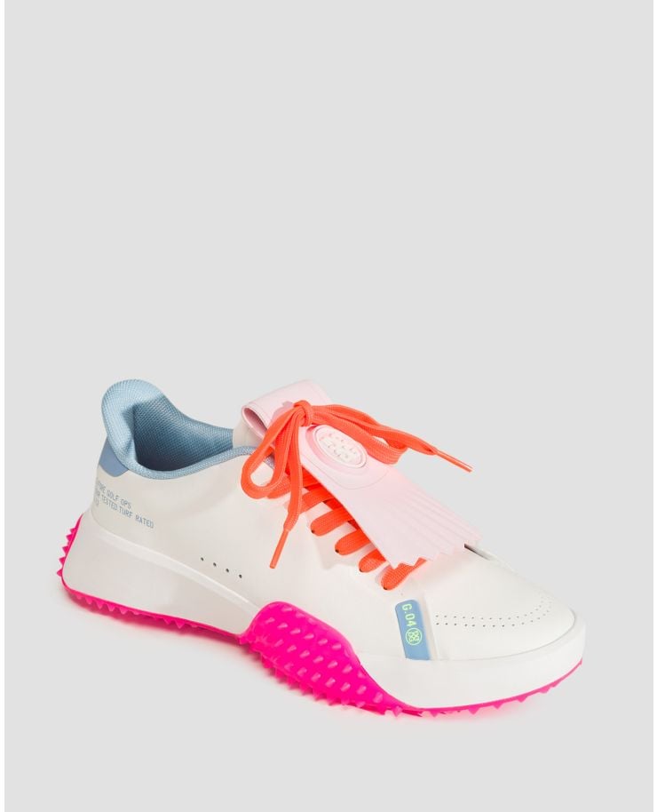 Dámské golfové boty G/Fore Mg4+ v Bílé a Růžové Barvě
