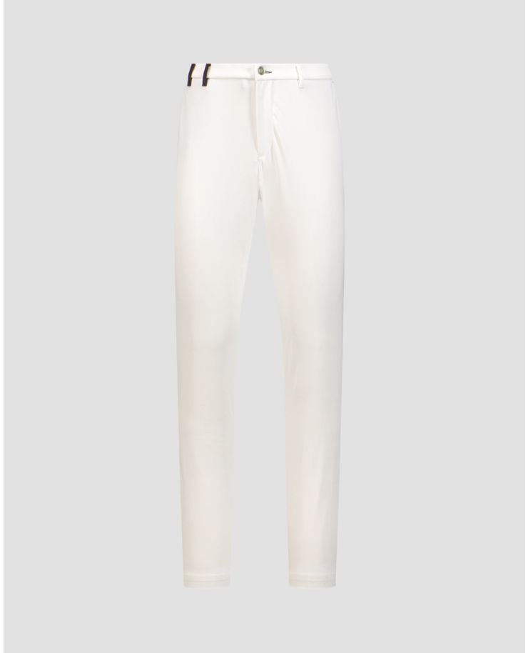 Białe spodnie męskie Alberto Ian-Bsgt-3xDRY® Cooler