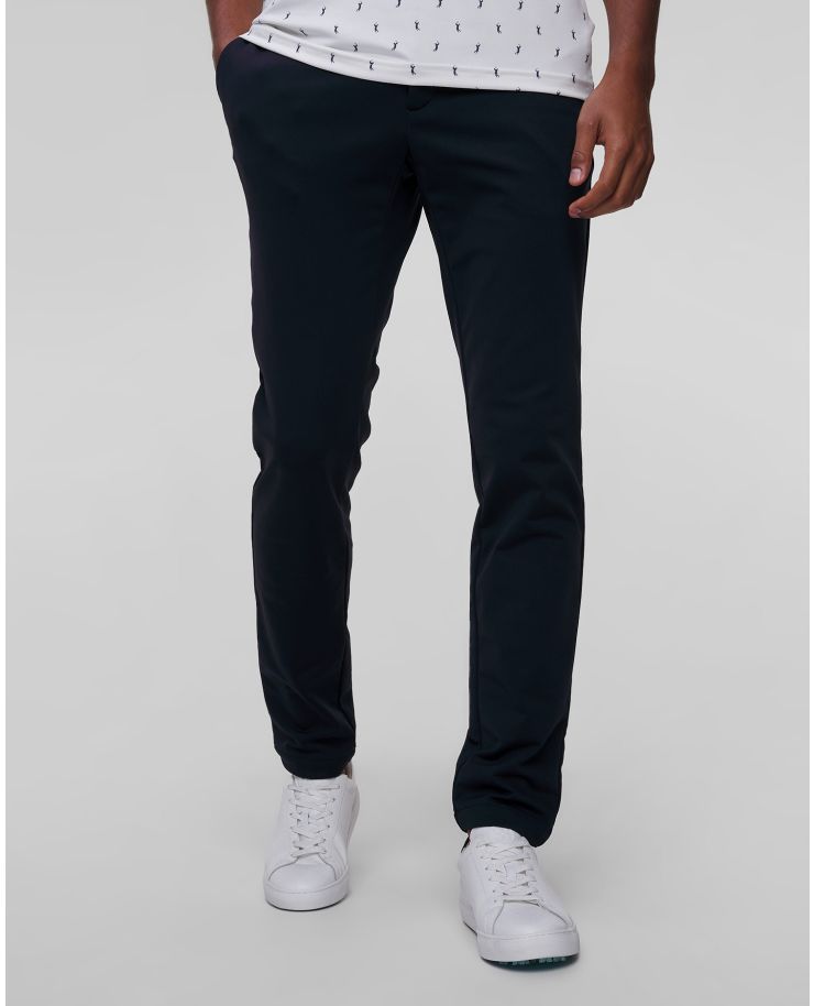 Men's navy blue trousers Alberto Ian Stretch Energy