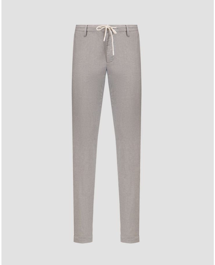 Pantaloni de in pentru bărbați Alberto Jump-Smart Linen