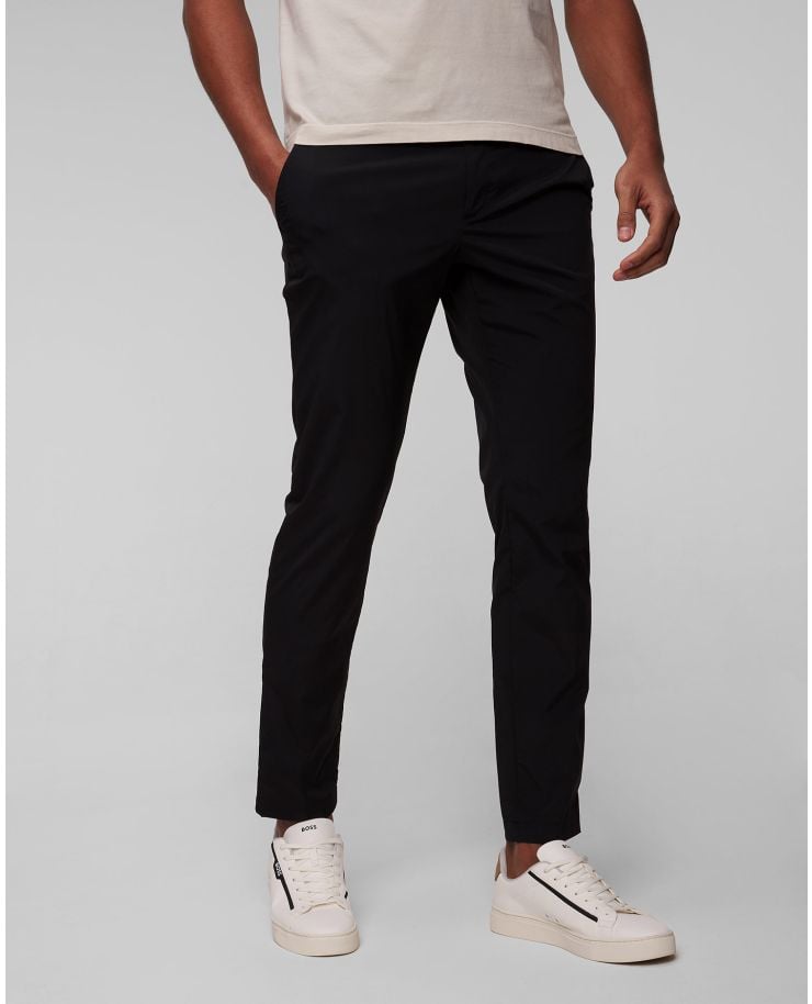 Pantaloni negri pentru bărbați Alberto Jump-Coolmax® Super Light