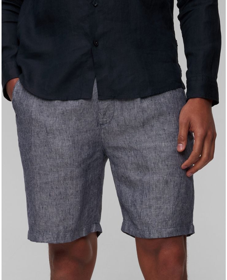 Pantaloni scurți din in pentru bărbați Alberto Jack-K-Luxury Linen