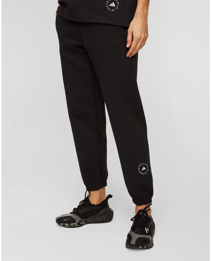 Czarne spodnie dresowe Adidas by Stella McCartney