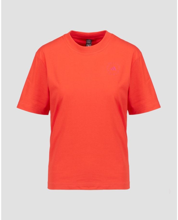 T-shirt arancione da donna Adidas by Stella McCartney ASMC